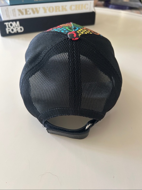 Gucci Rainbow GG Logo Mesh Baseball Cap main image 2